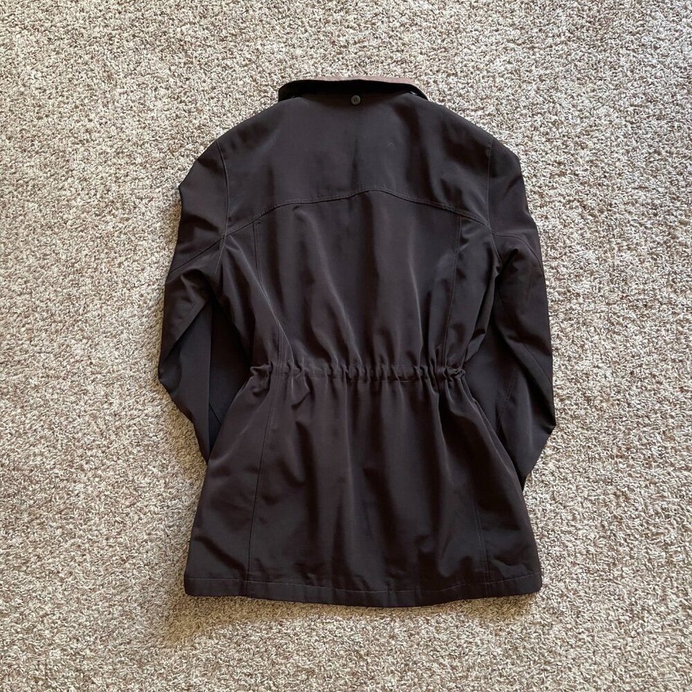 Liz Claiborne Vintage Brown Utility Jacket Women's Large - Collared - Picture 3 of 15